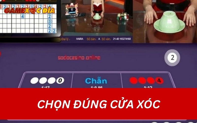 Chọn đúng cửa xóc