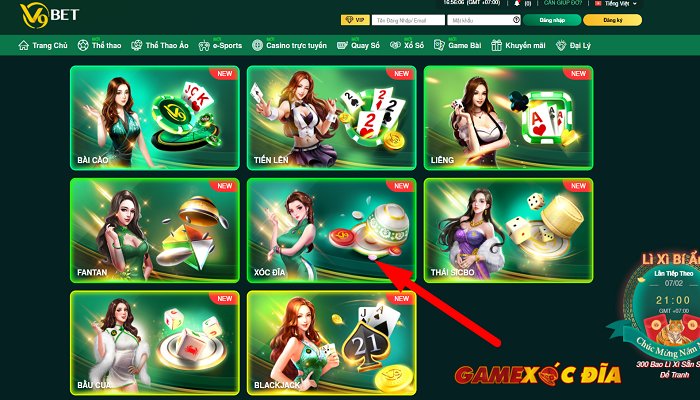 chơi xóc đĩa v9bet